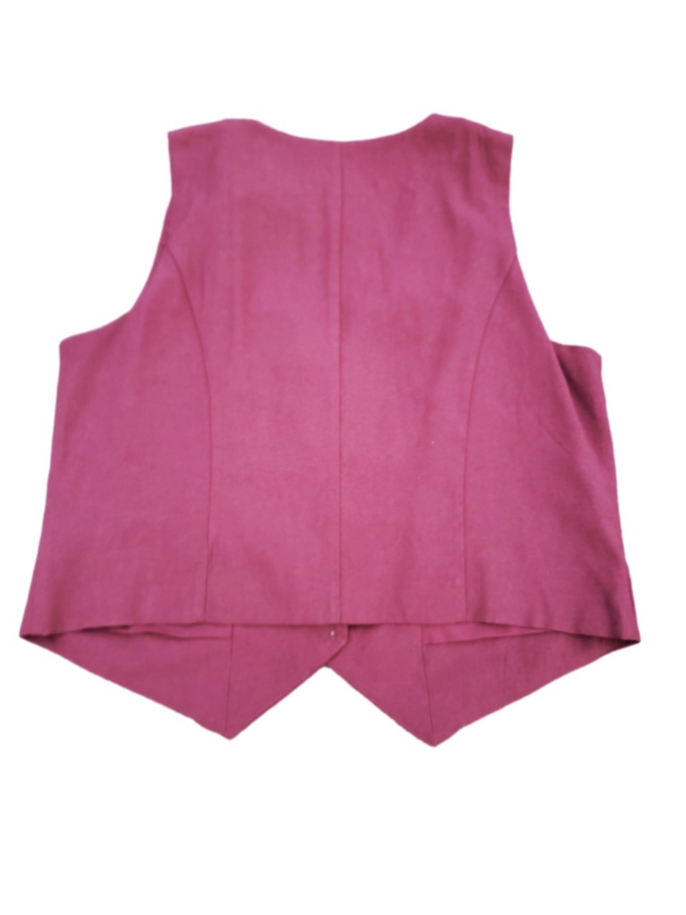Women's a new day Burgundy Vest, Size XL - Picture 2 of 7